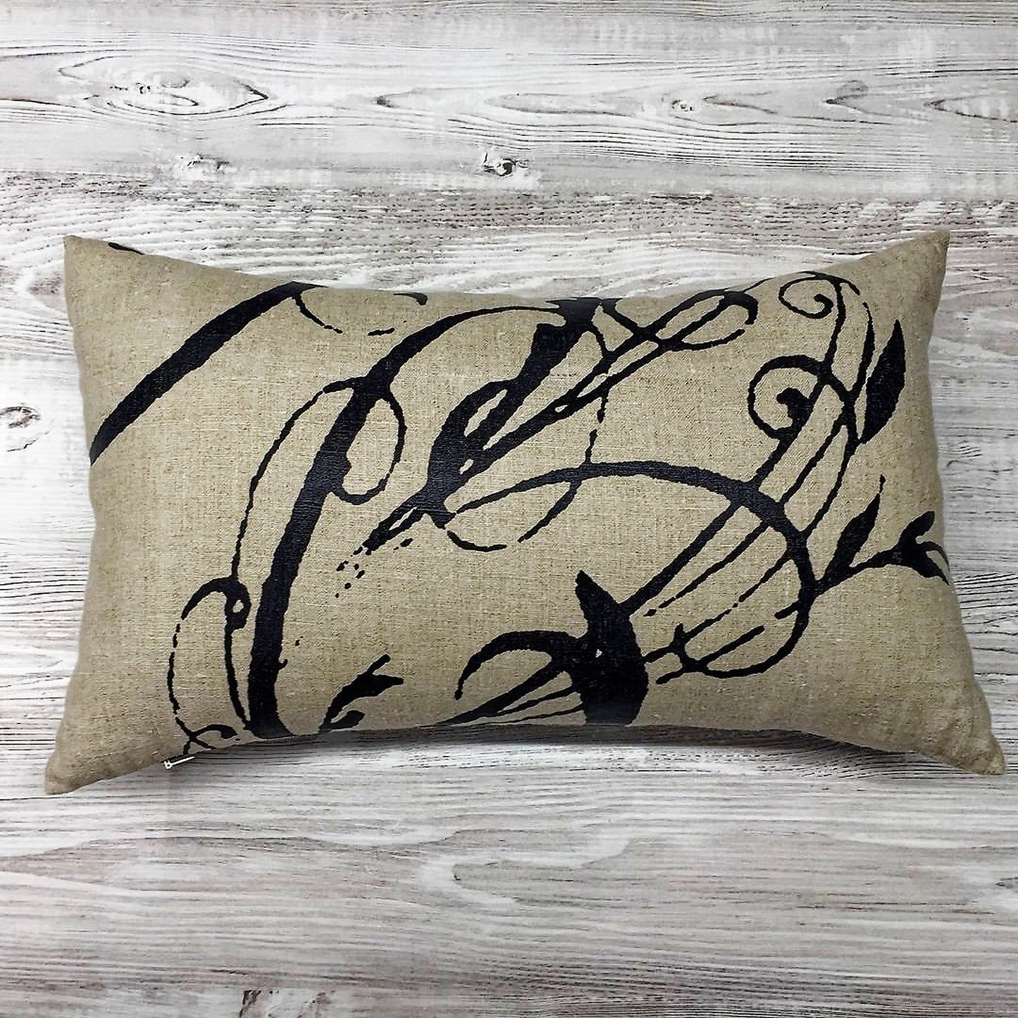 Luxury cushion "Chaotic Monogram Collection"