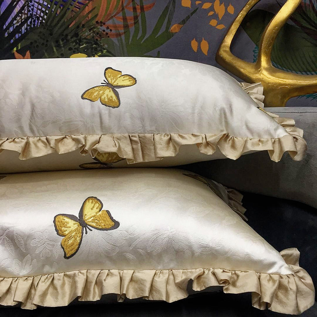 Butterflies cushion collection