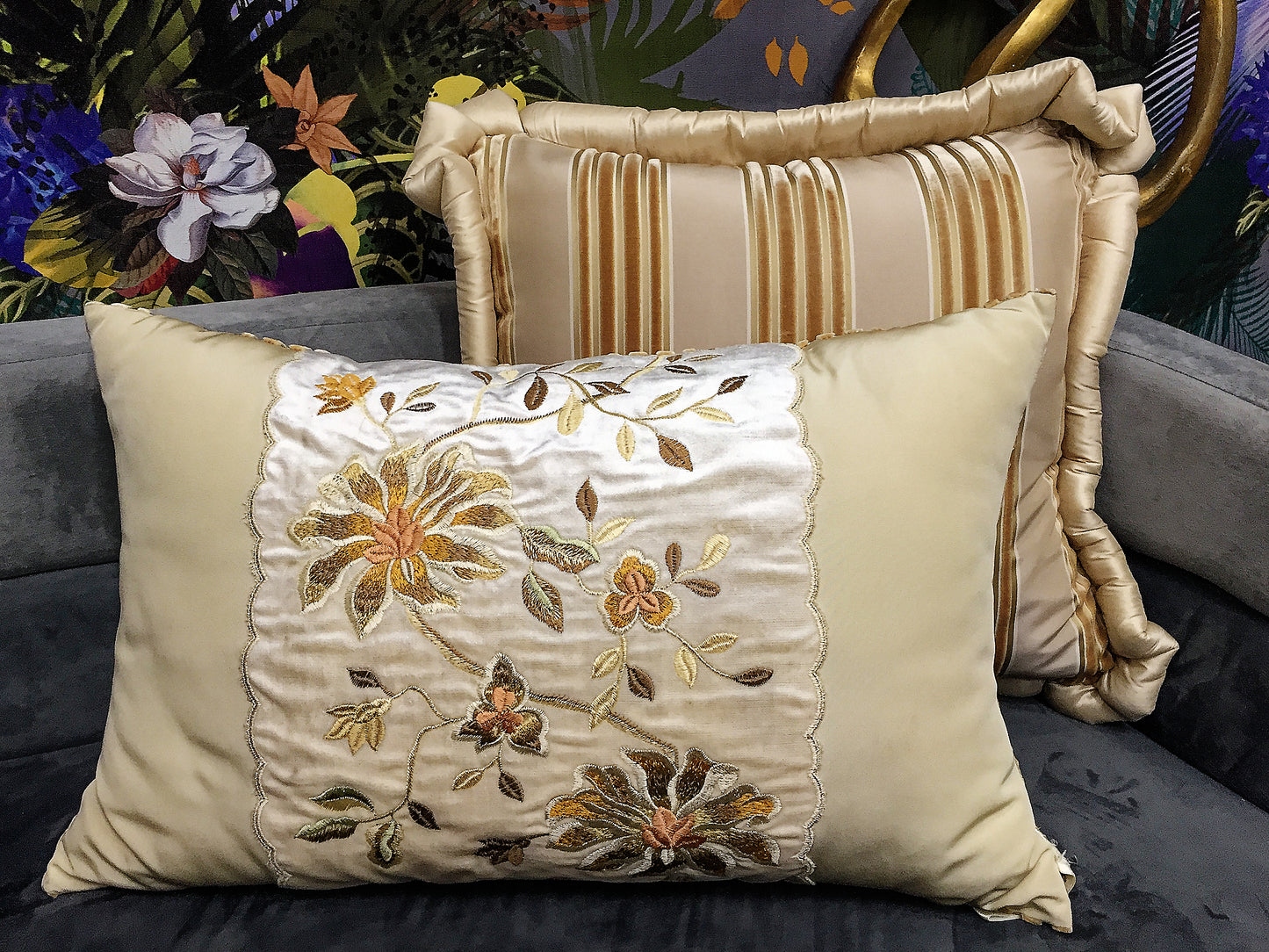 Luxury cushions "Pastel Romance"