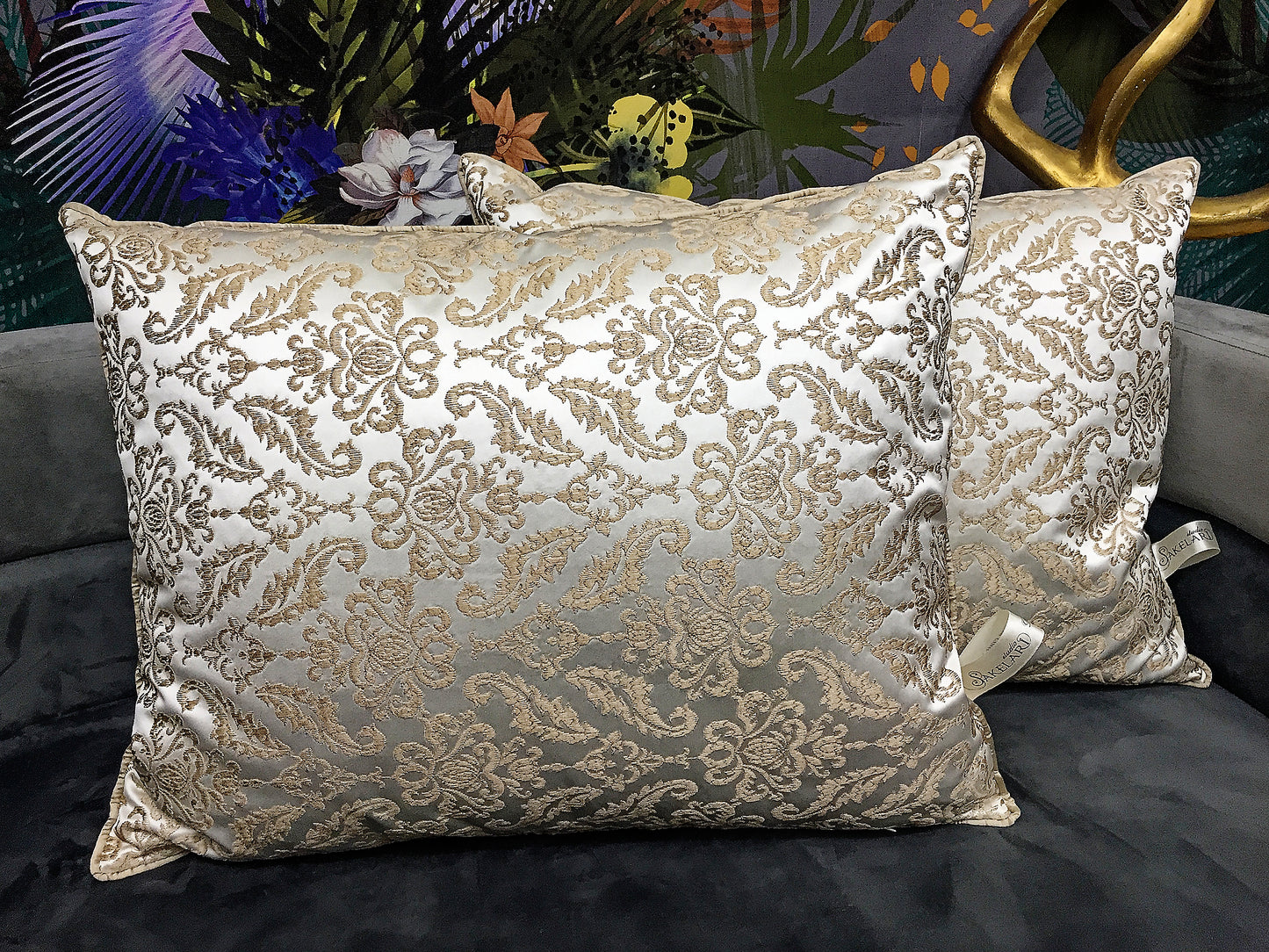 Luxury cushion "Silk Fairy Tale"