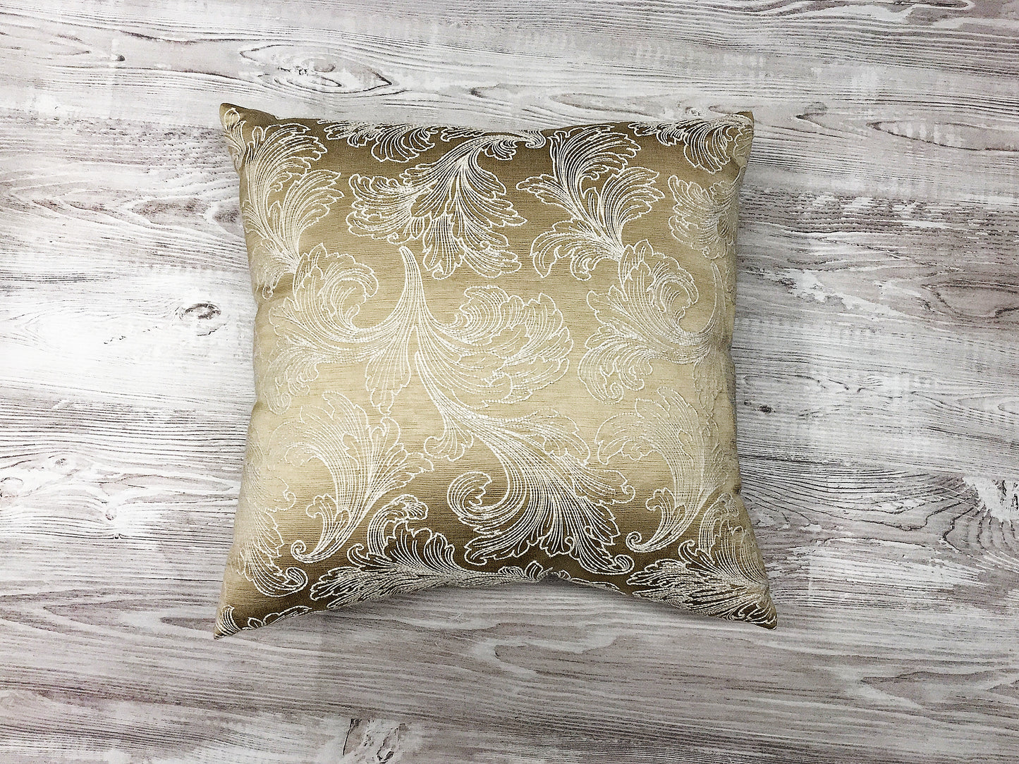 Luxury cushion "Frost on Silk"
