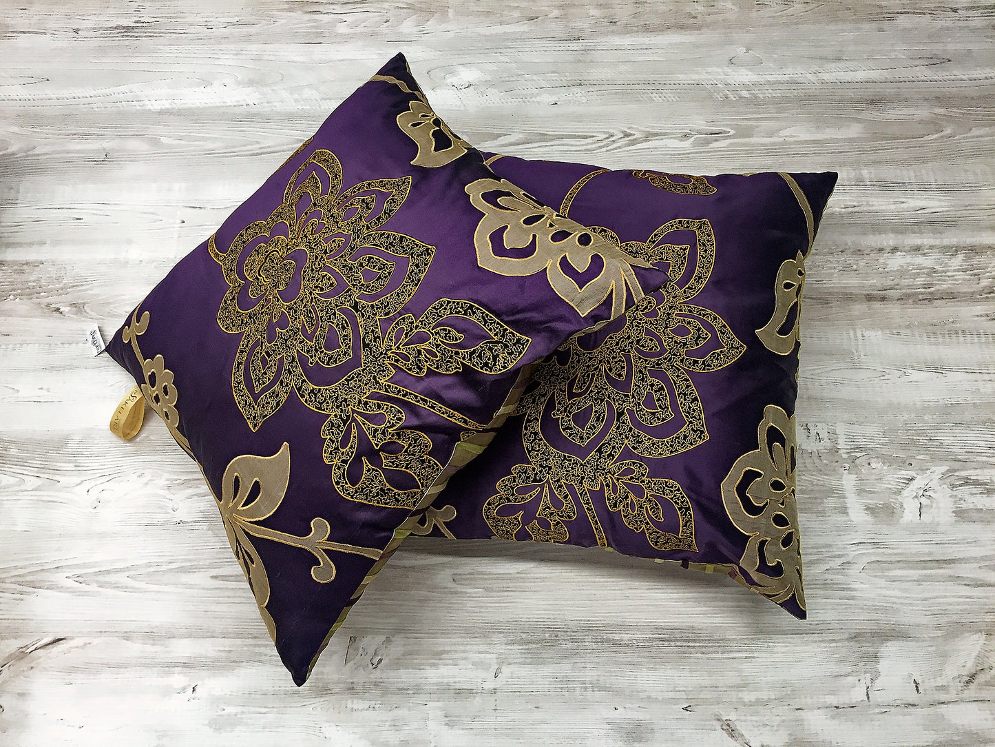 Luxury cushion collection "Flori Embroidery" Set of 3 Cushions
