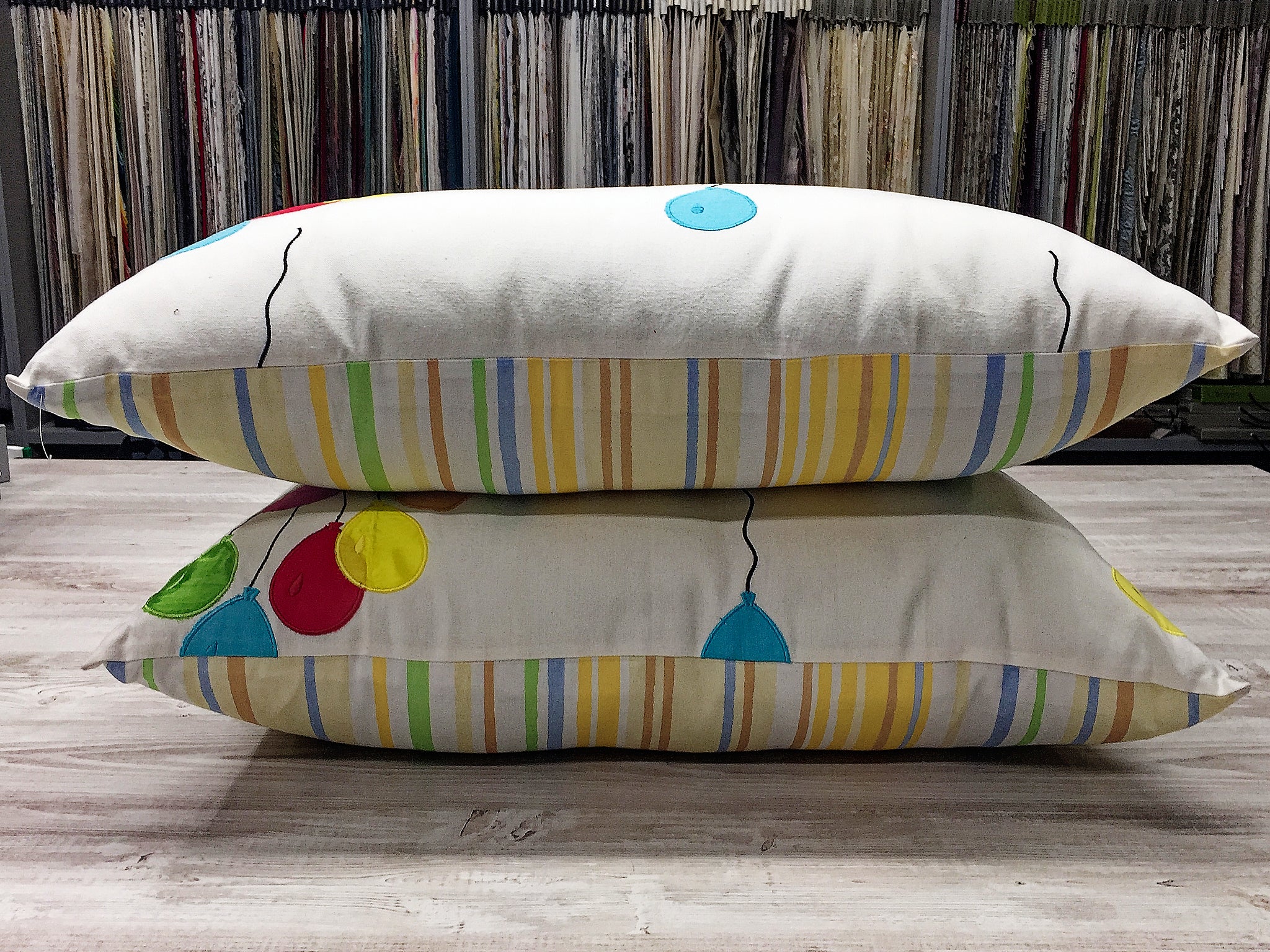 Elephants' family cushion