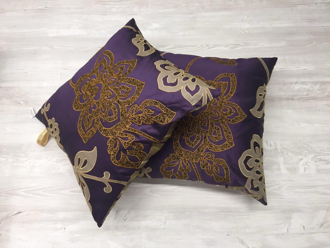 Colección Seda Violeta y a Rayas